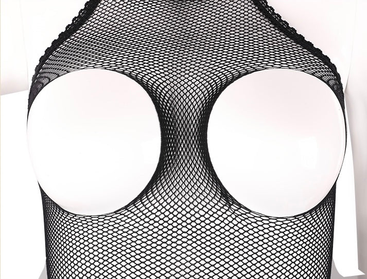 Elegant Lace Mesh Bodysuit