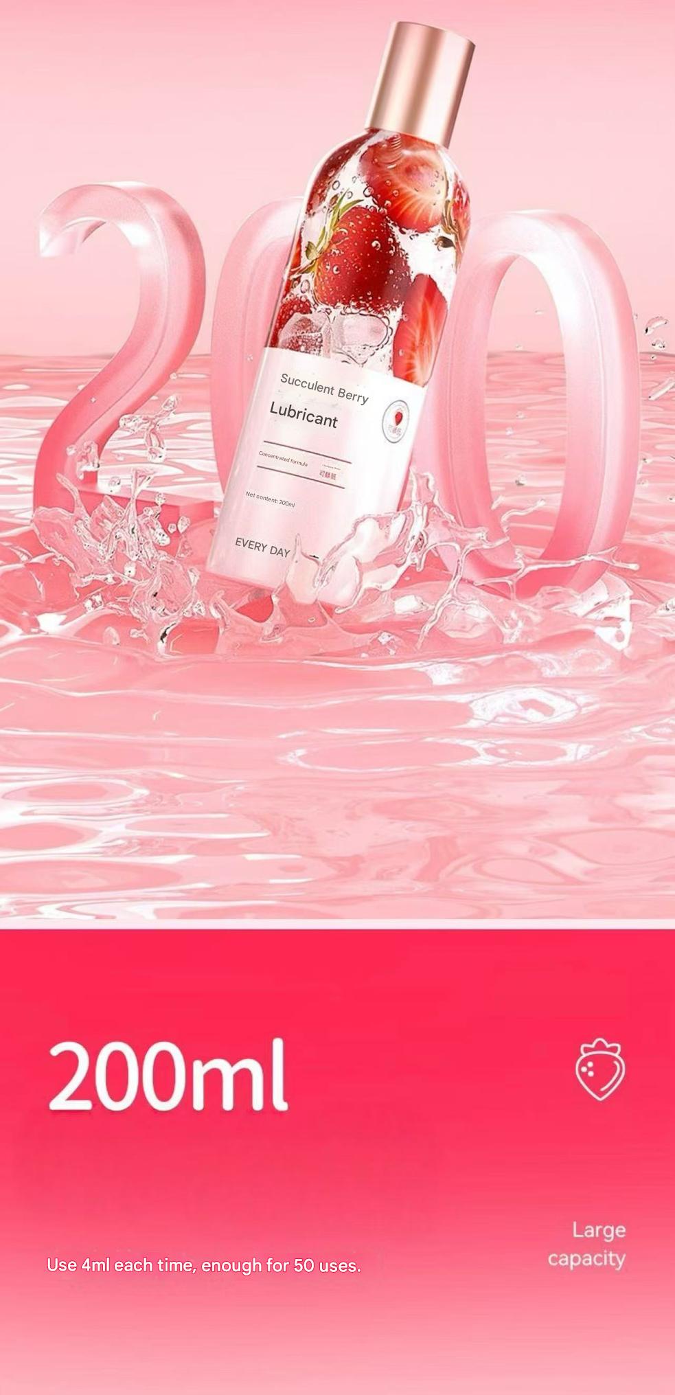 Succulent Strawberry Lubricant