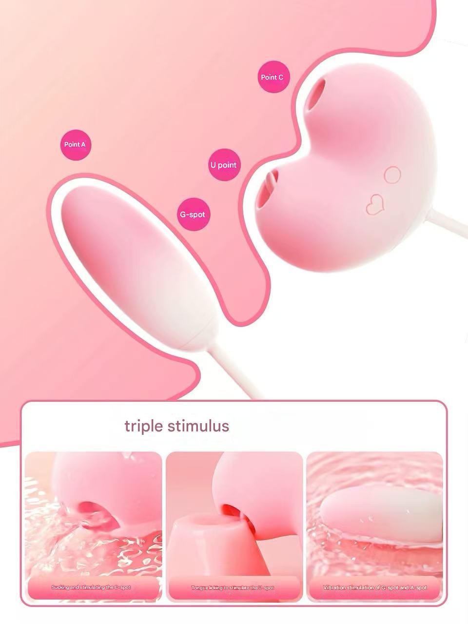 PeachPulse™ Triple Stim Sensory Vibrator