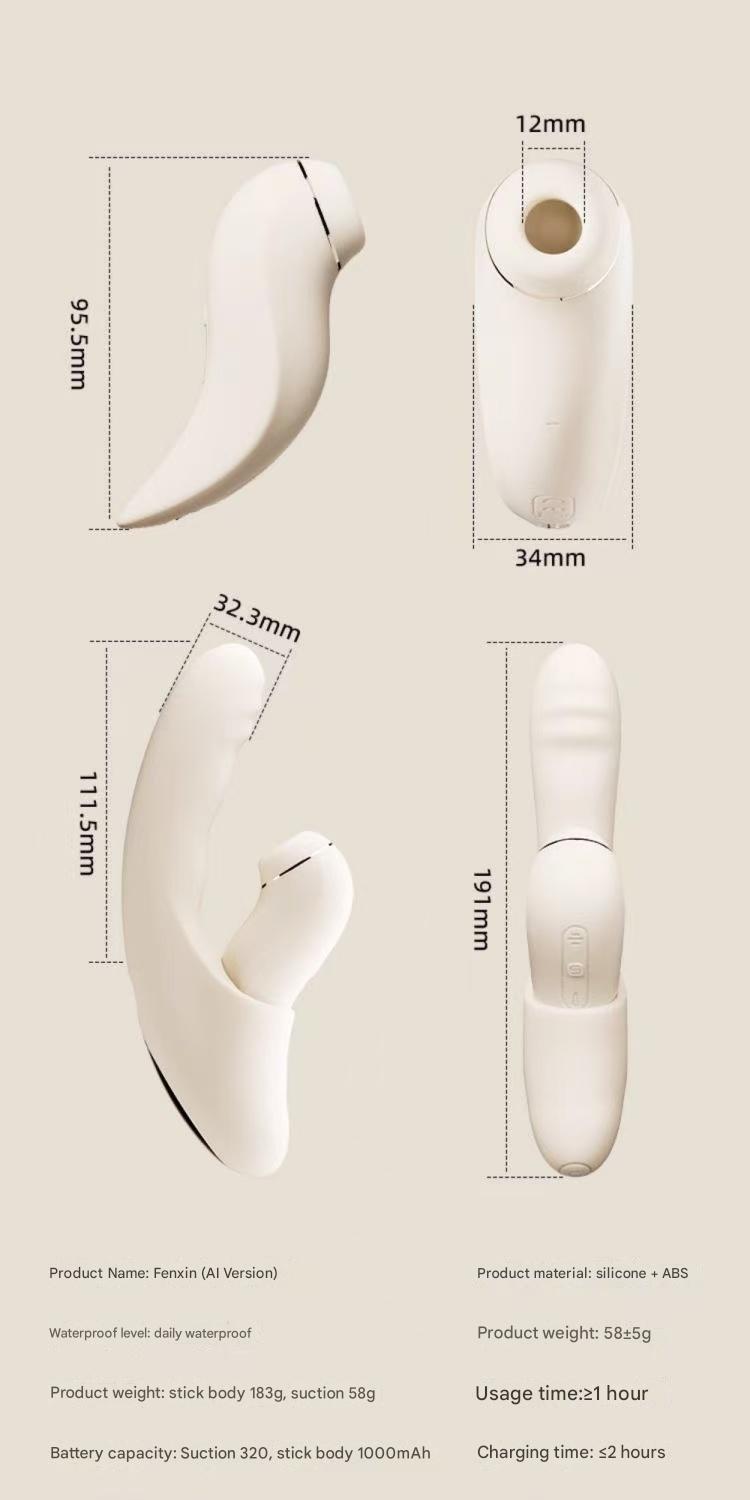 FATIMA Dual-Sensation Pleasure Device