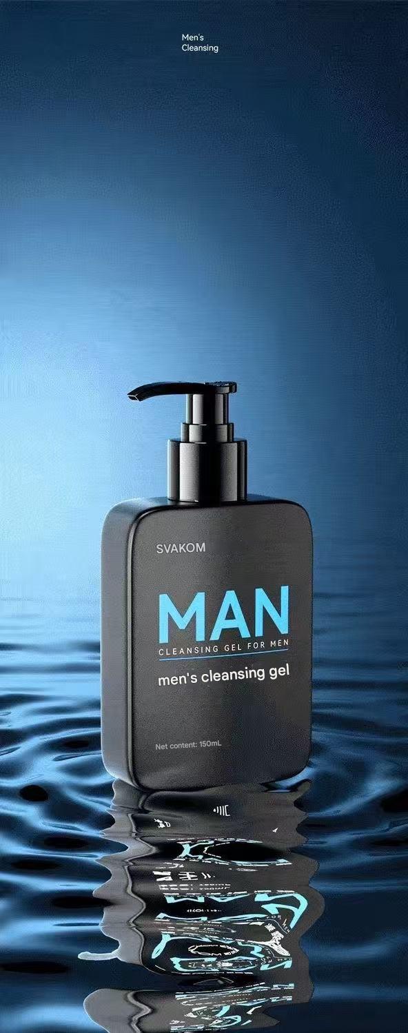 Men's genital cleaning