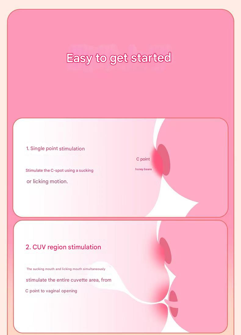 PeachPulse™ Triple Stim Sensory Vibrator